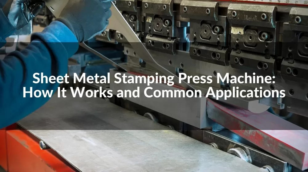 sheet metal stamping press machine